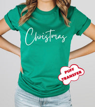 Load image into Gallery viewer, IN PRODUCTION SHIPS 11/10 Screen Print Transfer | Christmas PUFF