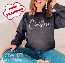 Load image into Gallery viewer, IN PRODUCTION SHIPS 11/10 Screen Print Transfer | Christmas PUFF
