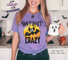 Load image into Gallery viewer, IN PRODUCTION SHIPS 8/28 Clear Film Screen Print Transfer | Bat Shit Crazy (325 HOT Peel)