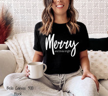 Load image into Gallery viewer, PO SHIPS 10/20 Screen Print Transfer | Merry And Kind Of Bright