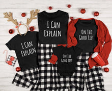 Load image into Gallery viewer, PO SHIPS 10/27 Screen Print Transfer | Santa's List | Family Set