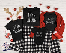 Load image into Gallery viewer, PO SHIPS 10/27 Screen Print Transfer | Santa's List | Family Set
