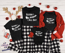 Load image into Gallery viewer, PO SHIPS 10/27 Screen Print Transfer | Sleigh All Day | Family Set