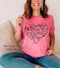 Load image into Gallery viewer, PO SHIPS 1/11 Screen Print Transfer | Heart Dogs