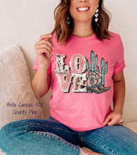 Load image into Gallery viewer, PO SHIPS 1/11 Screen Print Transfer | Love Boots (HIGH HEAT)