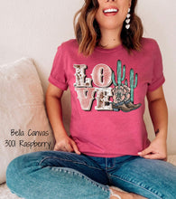 Load image into Gallery viewer, PO SHIPS 1/11 Screen Print Transfer | Love Boots (HIGH HEAT)