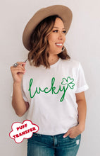 Load image into Gallery viewer, PO SHIPS 1/18 Screen Print Transfer | Lucky PUFF