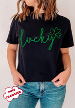 Load image into Gallery viewer, PO SHIPS 1/18 Screen Print Transfer | Lucky PUFF