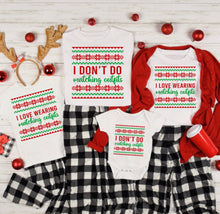 Load image into Gallery viewer, PO SHIPS 11/9 Screen Print Transfer | Matching Outfits | Adult and Youth (HIGH HEAT)