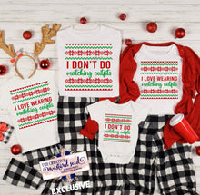 Load image into Gallery viewer, PO SHIPS 11/9 Screen Print Transfer | Matching Outfits | Adult and Youth (HIGH HEAT)