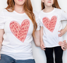 Load image into Gallery viewer, PO SHIPS 1/4 Screen Print Transfer | John 3:16 Heart | Adult and Youth (HIGH HEAT)