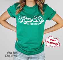 Load image into Gallery viewer, PO SHIPS 2/15 Screen Print Transfer | Kiss Me PUFF