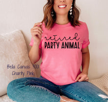 Load image into Gallery viewer, PO SHIPS 2/23 Screen Print Transfer | Retired Party Animal