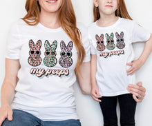 Load image into Gallery viewer, PO SHIPS 3/2 Screen Print Transfer | My Peeps Leopard | Adult and Youth (HIGH HEAT)