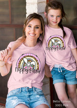 Load image into Gallery viewer, PO SHIPS 3/8 Screen Print Transfer | Hoppy Easter Bunny Rainbow | Adult and Youth (HIGH HEAT)