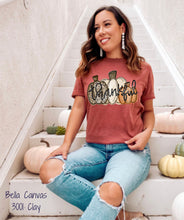 Load image into Gallery viewer, PO SHIPS 8/3 Screen Print Transfer | Thankful Pumpkins (HIGH HEAT)