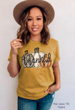 Load image into Gallery viewer, PO SHIPS 8/3 Screen Print Transfer | Thankful Pumpkins (HIGH HEAT)