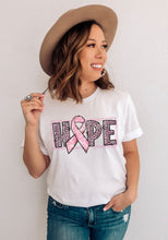 Load image into Gallery viewer, Clear Film Screen Print Transfer | Hope Breast Cancer (325 HOT Peel)