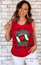 Load image into Gallery viewer, RTS Clear Film Screen Print Transfer | Leopard Football Mom (325 HOT Peel)