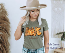 Load image into Gallery viewer, RTS Clear Film Screen Print Transfer | Love Fall (325 HOT Peel)