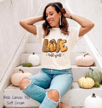 Load image into Gallery viewer, RTS Clear Film Screen Print Transfer | Love Fall (325 HOT Peel)