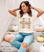 Load image into Gallery viewer, RTS Clear Film Screen Print Transfer | Thankful Repeat (325 HOT Peel)