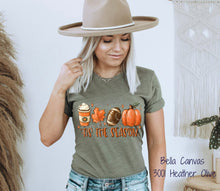 Load image into Gallery viewer, RTS Clear Film Screen Print Transfer | Tis The Season Fall Football and Coffee (325 HOT Peel)