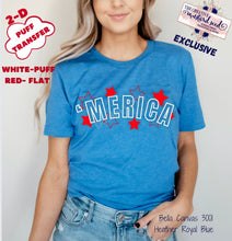 Load image into Gallery viewer, RTS Screen Print Transfer | Merica Stars Multidimensional PUFF