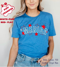 Load image into Gallery viewer, RTS Screen Print Transfer | Merica Stars Multidimensional PUFF