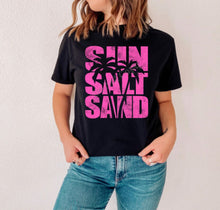 Load image into Gallery viewer, RTS Screen Print Transfer | Sun Salt Sand Hot Pink