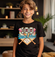 Load image into Gallery viewer, 100 Days Baseball Drip Clear Film DTF Transfer | Adult and Youth (325 HOT Peel)

