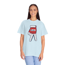 Load image into Gallery viewer, Baseball Mom Comfort Colors T-Shirt — Ballin Baseball Glove Design
