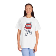 Load image into Gallery viewer, Baseball Mom Comfort Colors T-Shirt — Ballin Baseball Glove Design
