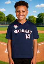 Load image into Gallery viewer, CYS Baseball Short Sleeve Sport Wick Fleece Hoodie
