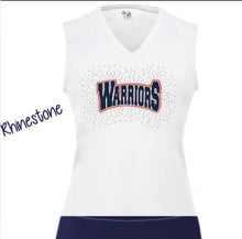 Load image into Gallery viewer, CYS Rhinestone Warriors Tank Top
