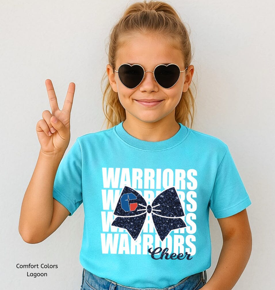 CYS Sideline Cheer (Lagoon Blue) Practice Shirt