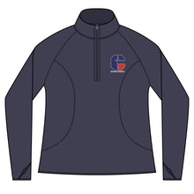 Load image into Gallery viewer, CYS Warrior Baseball Embroidered Sport Tek- Ladies Quarter-Zip Pullover
