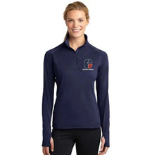 Load image into Gallery viewer, CYS Warrior Baseball Ladies Quarter-Zip Pullover
