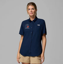 Load image into Gallery viewer, CYS Warrior Baseball Women&#39;s Columbia Short Sleeve Fishing Shirt
