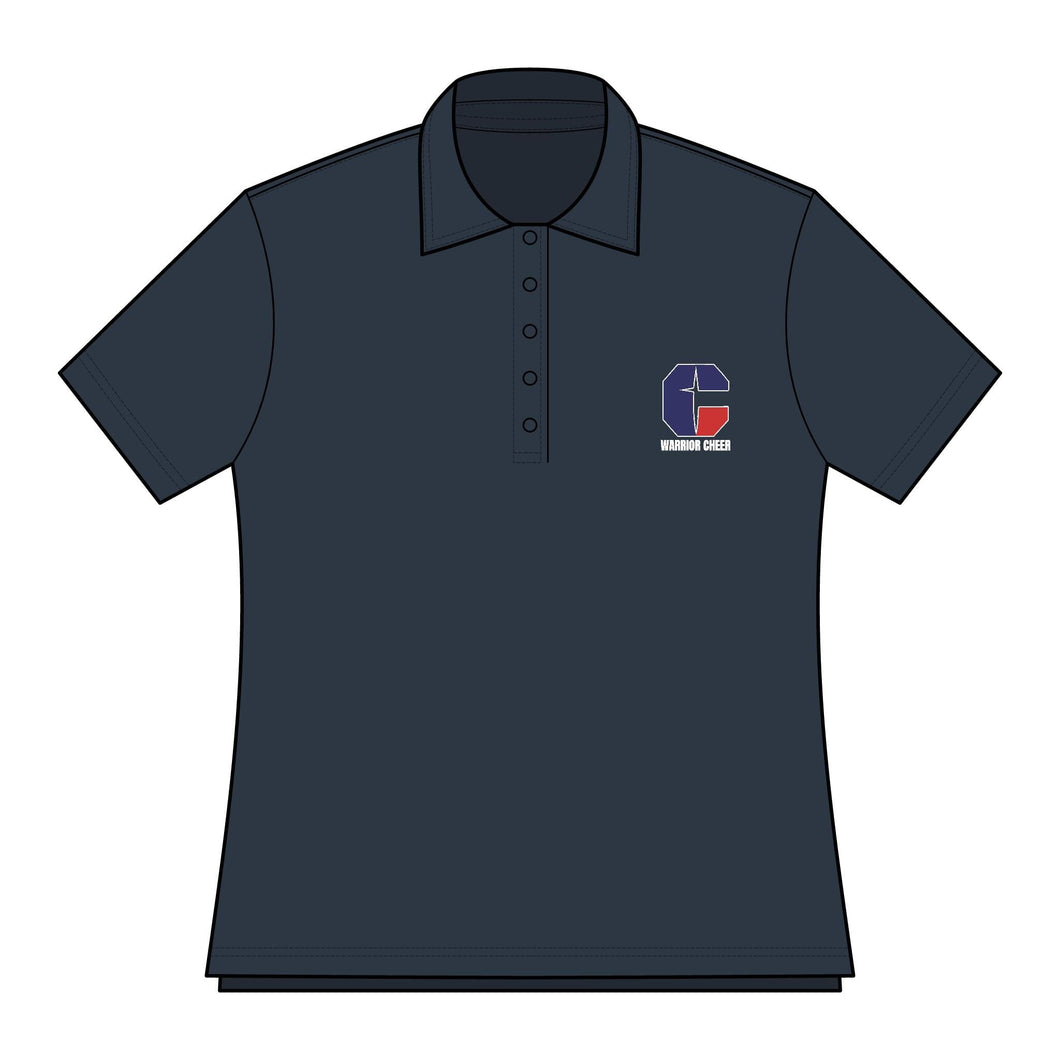 CYS Warriors Cheer Ladies Travis Mathew Oceanside Polo