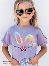 Load image into Gallery viewer, Easter Bunny Ears Faux Fur Embroidery DTF Transfer | Adult and Youth (325 HOT Peel)
