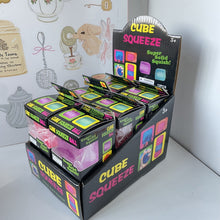 Load image into Gallery viewer, Glitter Stress Relief Ice Cube Squishy Toy
