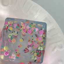 Load image into Gallery viewer, Glitter Stress Relief Ice Cube Squishy Toy
