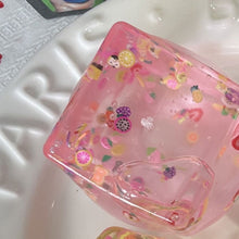 Load image into Gallery viewer, Glitter Stress Relief Ice Cube Squishy Toy
