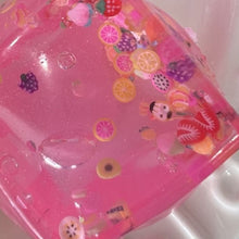 Load image into Gallery viewer, Glitter Stress Relief Ice Cube Squishy Toy
