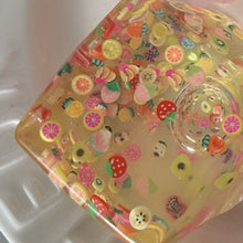 Load image into Gallery viewer, Glitter Stress Relief Ice Cube Squishy Toy
