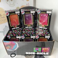 Load image into Gallery viewer, Glitter Stress Relief Ice Cube Squishy Toy

