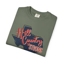 Load image into Gallery viewer, Hill Country Strong Comfort Colors T-shirt Unisex Tee, Flood Relief Fundraising Shirt, Donations, Texas Support Apparel, Unisex Tee
