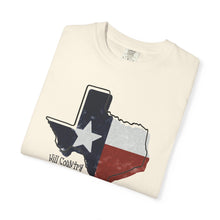 Load image into Gallery viewer, Hill Country Strong Texas Watercolor Texas Comfort Colors T-shirt Unisex Tee, Flood Relief Fundraising Shirt, Donations, Texas Support Apparel, Unisex Tee
