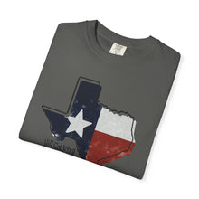 Load image into Gallery viewer, Hill Country Strong Texas Watercolor Texas Comfort Colors T-shirt Unisex Tee, Flood Relief Fundraising Shirt, Donations, Texas Support Apparel, Unisex Tee
